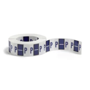 G BCCR Bar Style Color-Coded Alphabetic Labels, A-Z Rolls, 500