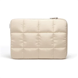 U Brands The Puffer - Sand - Laptop Sleeve, 13 in